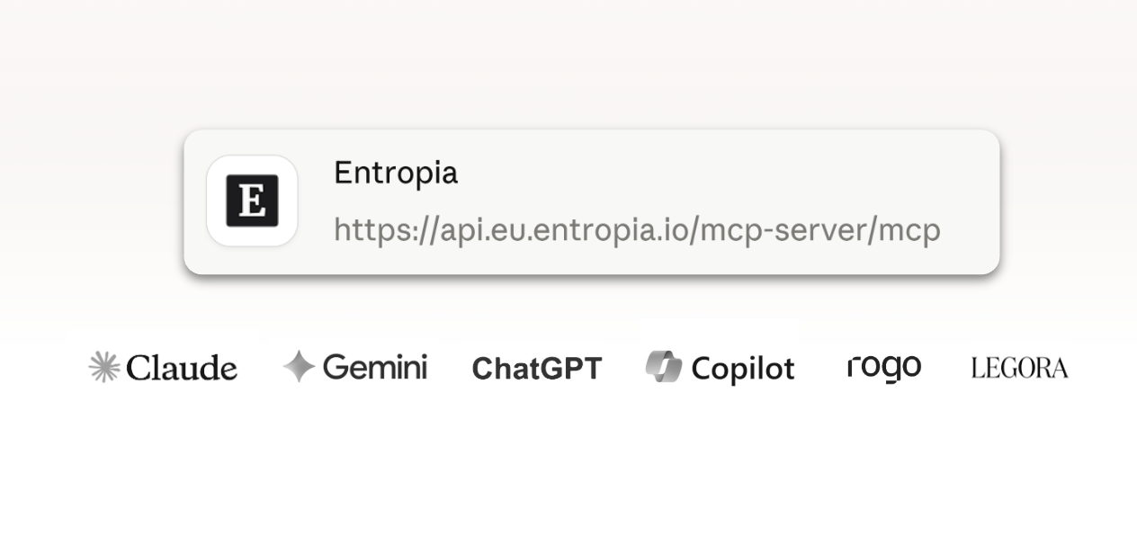 Entropia connected to AI platforms via MCP